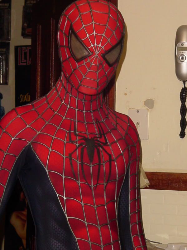 Spiderman 3 replica costume